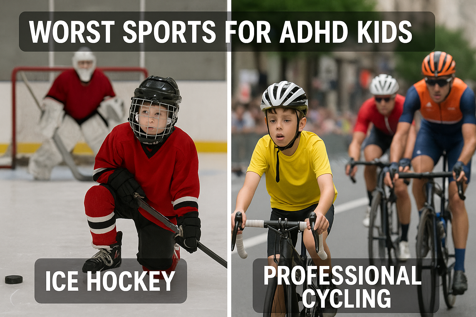 worst sports for ADHD kids