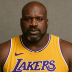 Popular NBA players with ADHD featuring Shaq of LA Lakers